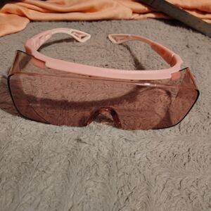 Pink Fashion safety Glasses For Women.